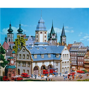 F191835 Ratusz z remizą strażacką